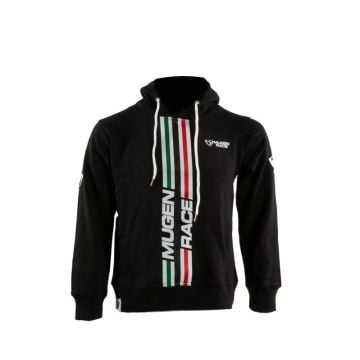 MUGENRACE Stripe Black Hoodie