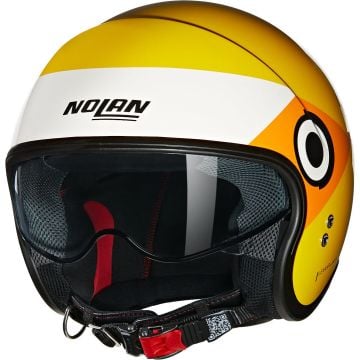 Nolan N21 06 Onirico 341 Yellow White Orange Glossy Jet Helmet
