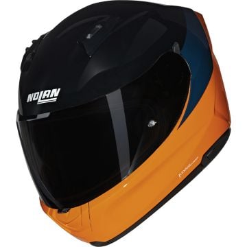 Nolan N60-6 Verniciatura Speciale 342 Orange Black Deep Blue Glossy Full Face Helmet