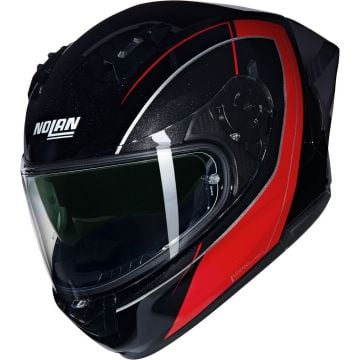 Nolan N60-6 Sport Mesmerico 342 Black Red Metal Full Face Helmet