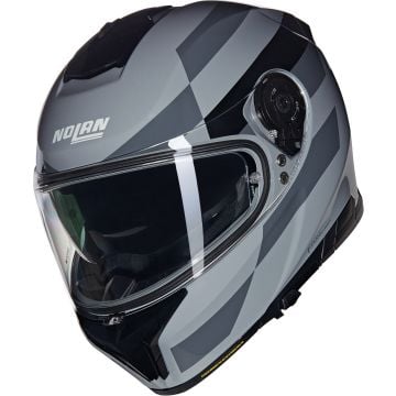Nolan N80-8 Alfiere 345 Gray Black Glossy Full Face Helmet