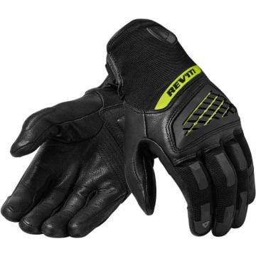 REV'IT! Neutron 3 Guantes Motoristanegro Amarillo Neon