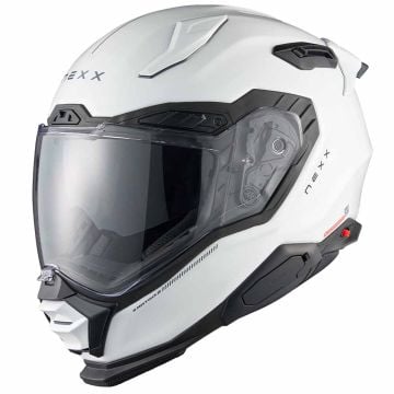 Nexx X.WST3 Plain White Pearl Full Face Helmet