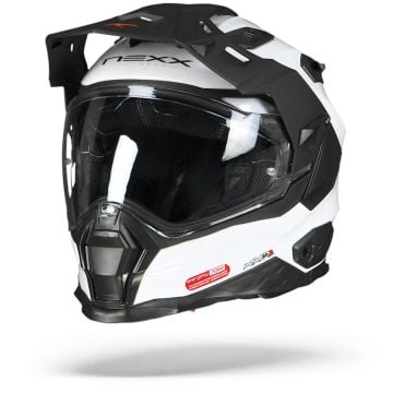 Nexx X.WED2 Plain White Adventure Helmet