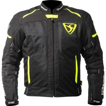 MUGENRACE Fuggire-A Black Yellow Textile Jacket