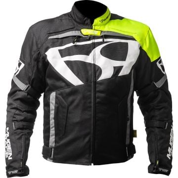 MUGENRACE Aggressore-T Black White Red Waterproof Textile Jacket