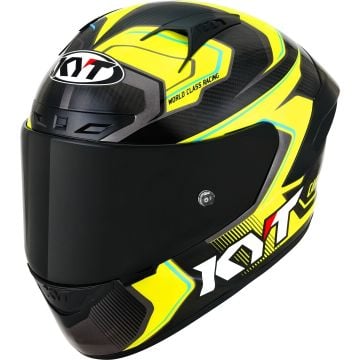 KYT NZ Race Carbon Competition Amarillo Casco Integral