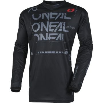 O'NEAL Element Static Black Grey Motocross Jersey