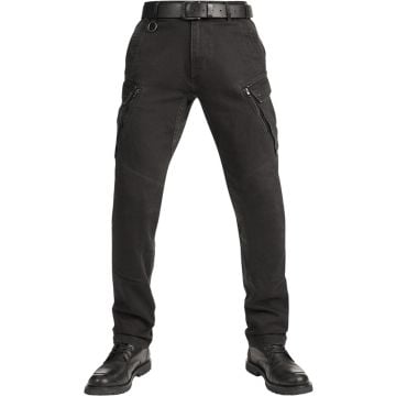 Pando Moto Mark AAA Cargo Black Motorcycle Jeans