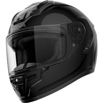 Sena Phantom Black Bluetooth Communication Smart Full Face Helmet