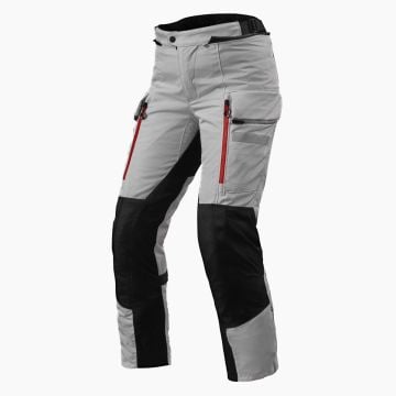 REV'IT! Sand 4 H2O Ladies Standard Silver Black Motorcycle Pants