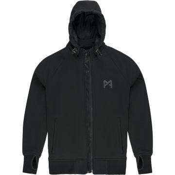 Pando Moto Phantom Black Motorcycle Riding Hoodie