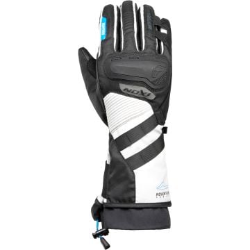 Ixon Pro Ragnar Black Grey Blue Waterproof Motorcycle Gloves