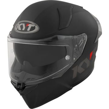 KYT R2R Plain Matt Schwarz Integralhelm