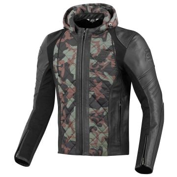 Bogotto Radic Motorcycle Leather/Textile Jacket Green 
