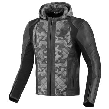 Bogotto Radic Motorcycle Leather/Textile Jacket Grey 