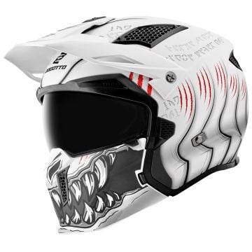 Bogotto Radic Waheela 22.06 White Jet Helmet
