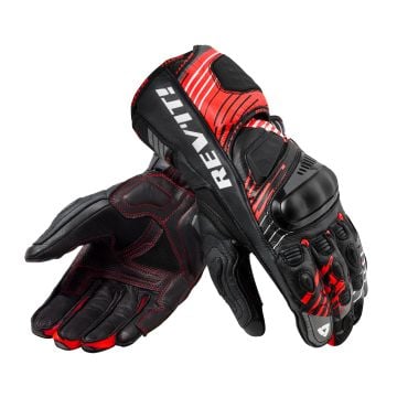 REV'IT! Apex Neon Rot Schwarz Handschuhe