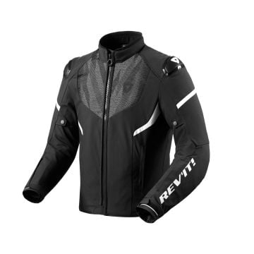 REV'IT! Hyperspeed 2 H2O Jacket Black White   