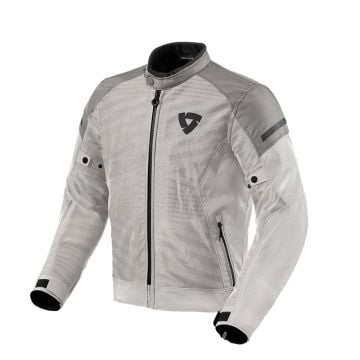 REV'IT! Torque 2 H2O Jacket Silver Grey