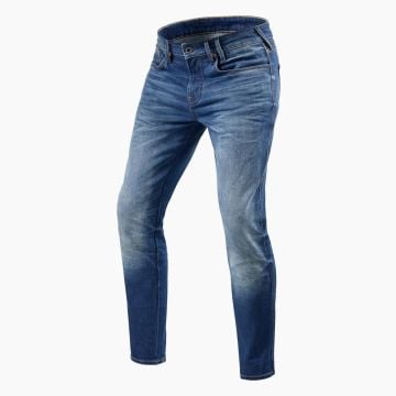 REV'IT! Jeansy Carlin SK Mid Niebieski Used