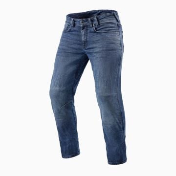 REV'IT! Jeans Detroit 2 TF Medium Blue Motorcycle Jeans