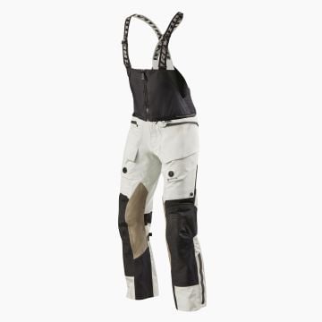 REV'IT! Dominator 3 GTX Short Silver Black Motorcycle Pants