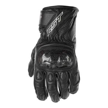 RST Stunt III Ce Mens Glove Schwarz Schwarz Handschuhe