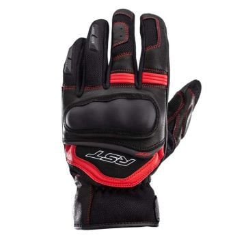 RST Urban Air 3 Mesh Ce Mens Glove Schwarz Rot Handschuhe