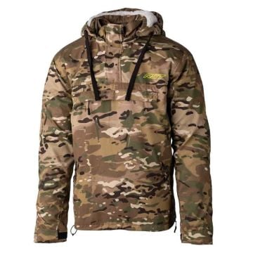 RST Loadout 1 4 Zip Ce Mens Textile Hood Camouflage Marron Blouson