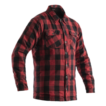 RST Lumberjack Ce Mens Textile Shirt Rot Jacke