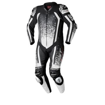 RST Pro Series Evo Airbag One Piece Suit White Black 