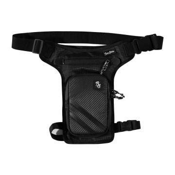 Rusty Stitches Gordon Black Leg Bag