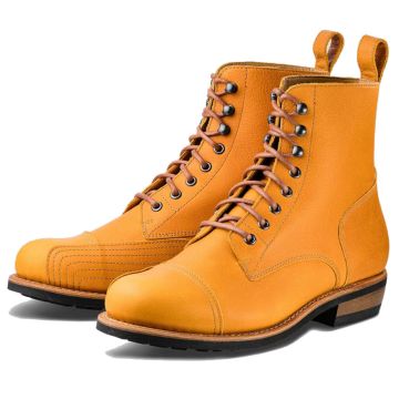 ROKKER Urban Rebel Ocre Sand Motorcycle Boots