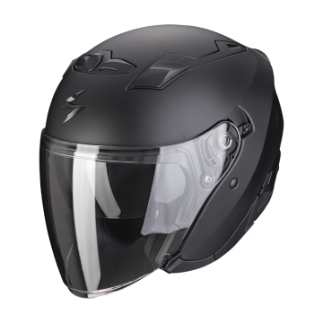 Scorpion EXO-230 Matt Black Jet Helmet