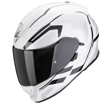 Scorpion EXO-491 Kripta White-Black Casque Intégral