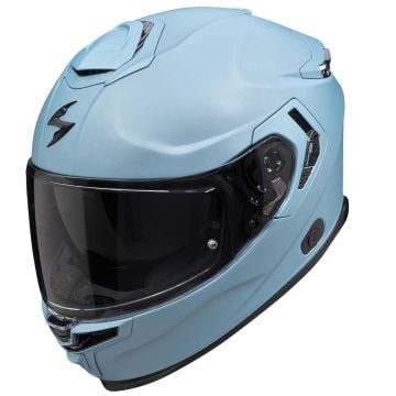 Scorpion EXO-GT SP AIR Solid Mat Celeste Bleu Casque Intégral