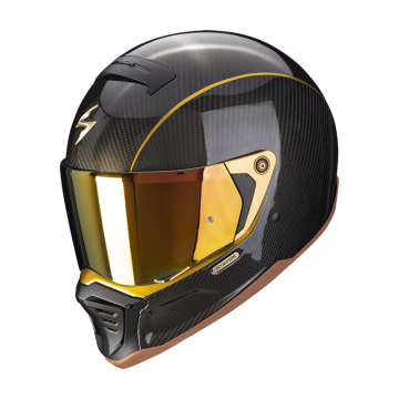 Scorpion EXO-HX1 Carbon Se Black-Gold Integralhelm