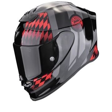 Scorpion EXO-R1 Evo Air FC Bayern Noir Rouge Casque Intégral