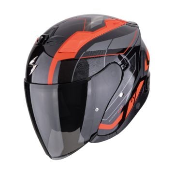 Scorpion EXO-Z1 Vue Black Red Jet Helmet
