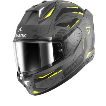 Shark SKWAL i3 Linik Mat Anthrazit Jaune Noir AYK Casque Intégral