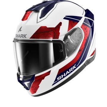 Shark SKWAL i3 Rhad White Chrom Red WUR Full Face Helmet