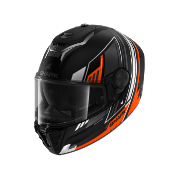 Shark Spartan RS Byhron Mat Black Orange Chrom KOU Full Face Helmet