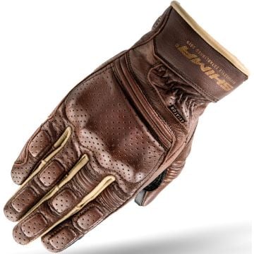 SHIMA Aviator Brown Motorcycle Gloves