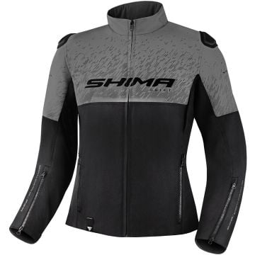 SHIMA Drift Ladies Black Grey Textile Motorcycle Jacket