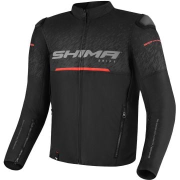 SHIMA Drift Black Textile Motorcycle Jacket