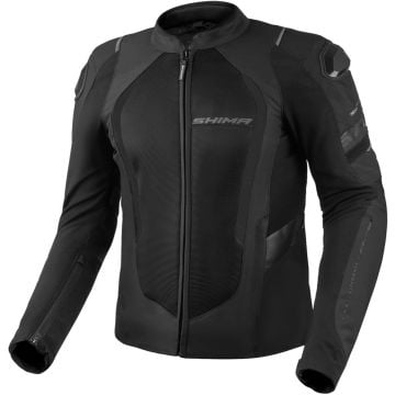 SHIMA Mesh Pro 2.0 Black Textile Motorcycle Jacket