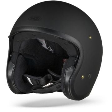 Shoei J.O Mat Noir Casque Jet