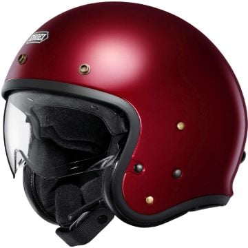 Shoei J.O2 Garnet Metallic Jet Helmet