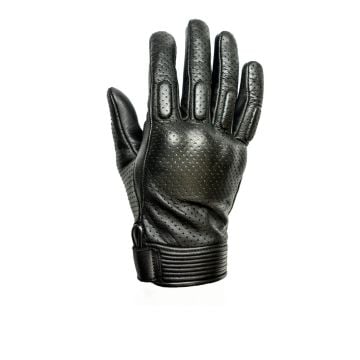 Helstons Side Perforated Guantes Motorista Negro